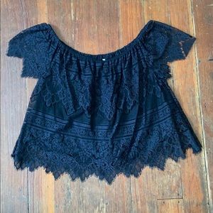 Cupcakes and Cashmere lace top
